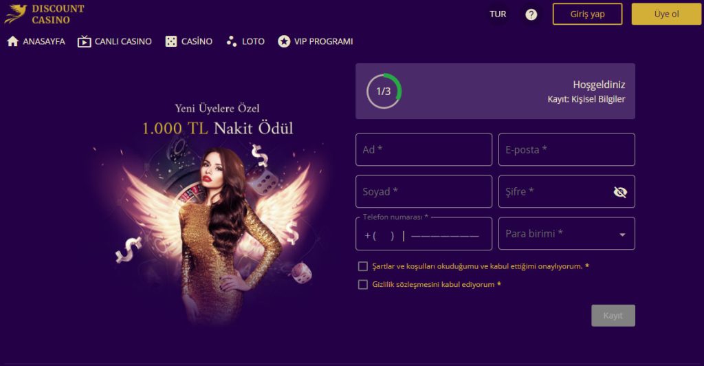 Discount Casino Giriş | Discount Casino Bonus