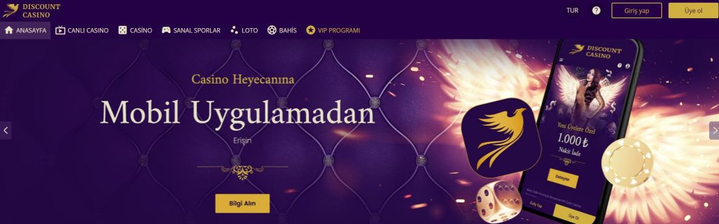 Discountcasino364 Mobil Uygulama İndir