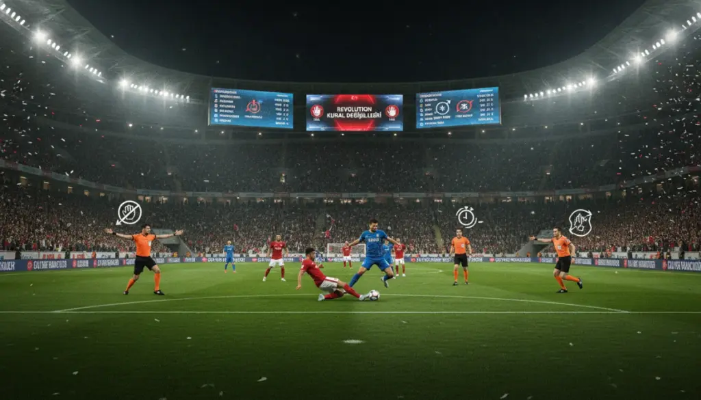 Süper Lig 2026: Hız, Disiplin ve 11 Yeni Kural Şoku